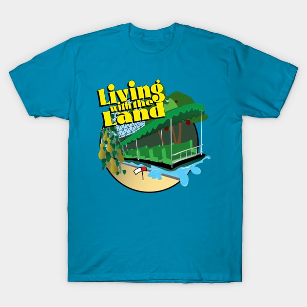 Living With The Land In Motion T-Shirt by WearInTheWorld